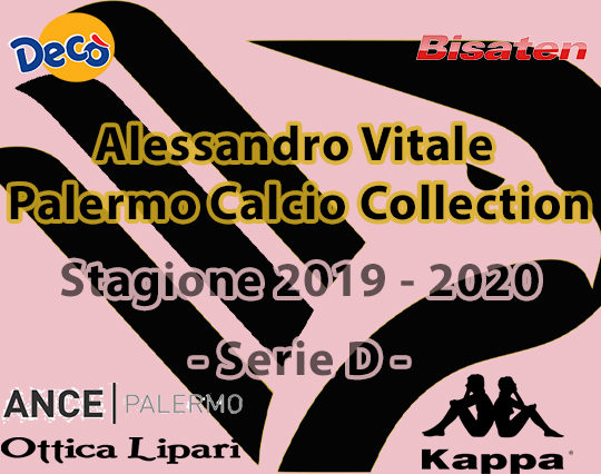 Maglie Palermo Calcio Stagione 2019 - 2020 Serie D